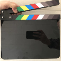 The film and television crew used the acrylic board blackboard blank board Movie board director board DIY board