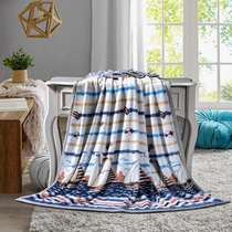 Mousse thanksgiving flannel blanket (nautical trip) 150 * 200