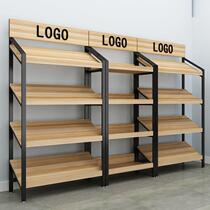 Shelf Shelving Display Cabinet Bevel Display Makeup Fruit Cake Gift Shoes Shop Red Wine Cabinet Supermarket Snack Shelf