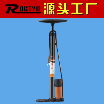 High-pressure bicycle pump Home mountain bike car electric motorcycle air pump bicycle air cylinder accessories