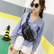 2021 Spring and Super Fire Die Embroidery Line Fashion Womans Wastebag Han Edition Casual New Bread Bag Small Bag