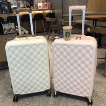 Export to Japan NYK trolley case universal wheel fairy white scratch-proof 24 inch ins luggage foreign trade boarding suitcase