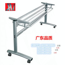 Simple folding table feet long table legs flip table frame iron table feet stand table feet Meeting training table stand