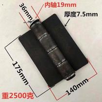 Heavy-duty thickened welded large hinge detachable forged flat hinge special hinge for car compartment door