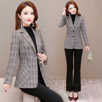 This years popular small suit early spring European jacket middle-aged mother small suit 2021 new womens clothing