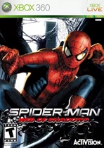 XBOX360 Game Disk Spider-Man: Web of Shadows Lord of Shadows (5 starting 6 SF)
