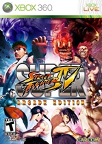 xbox360 Game CD Super Street Fighter 4 Arcade Platinum Edition (5 start 6 SF)