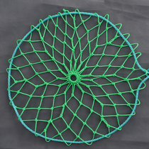 Polyethylene well cover net green manhole anti-fall net sewer protection net sewage well inspection well safety net thickening