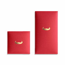 Year of the Ox red envelope 2021 baby personality creative red envelope bag bronzing thick universal age cute profit