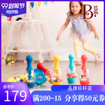 Bilo B. toys luminous bowling children's sports fitness toy set parent child interaction indoor and outdoor home