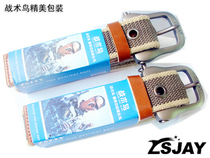 Tundra ZSJAY-Tactical Bird Pin Buckle Canvas Belt Outdoor Belt Mens Belt ZS-112
