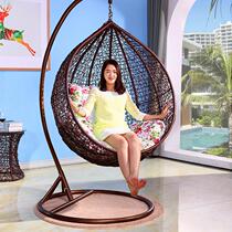 Hanging chair hanging basket swing leisure single Birds Nest indoor net red outdoor simple rocking chair balcony hanging basket living room rattan chair