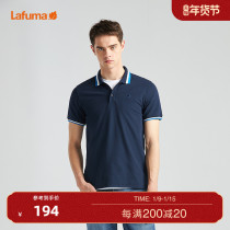 French LAFUMA Leify leaf outdoor quick-drying breathable fashion lapel polo shirt mens short sleeve T-shirt LMTS0BS67