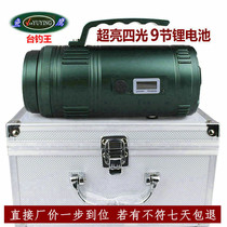 Bright Light Night Fishing Fishing Plug Light Lithium Battery Group Fishing Case Clamp Cap Light Bait Light Charger Tripod 5 1 special price