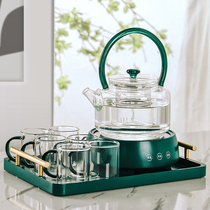 High temperature resistant glass teapot household electric pottery stove tea cooker tea maker tea kettle Tea Kettle tea set set