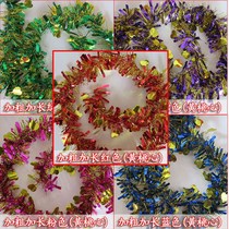 New Years Day Christmas party Decoration ribbon ribbon ribbon New year ornaments 2022 Chinese New Year pendant classroom kindergarten