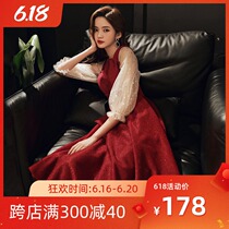 新娘敬酒服孕妇2020新款夏季平时可穿中长款小个子结婚礼服气质女