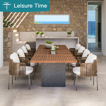 Outdoor Table And Chairs Combined Patio Outdoor Balcony Vines Chair Villa Open-air Garden Terrace Casual Furniture Waterproof Sunscreen