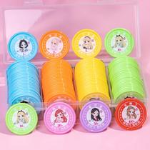 Princess coin reward card primary school child reward points coin plastic token can be customized points card learning coin