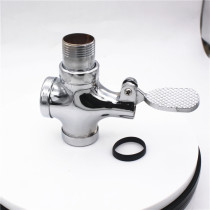 Suitable for archery Kolltoto Largely Pedaled Squatting Pan Flush Valve Down-to-earth Valve Stool Flushing