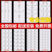 Steel staff locker dormitory multi-door cabinet storage iron file cabinet 32 doors shoe cupboard with lock low cabinet customization