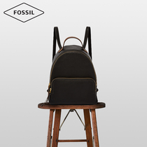 Fossil fossil woman bag retro commute cow leather bag genuine leather backpack advanced sensation small crowdfold shoulder bag woman