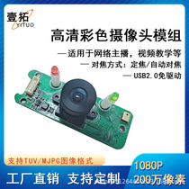 USB driver-free 2 million HD 1080P desktop computer machine webcast monitoring camera module