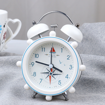 Alarm clock Creative lazy ringing Student small alarm clock Children silent bedside bedroom luminous home bedroom clock