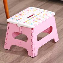 Disassemble small stools dormitory dormitory can be put away laundry stool folding dwarf stool college students toilet cute