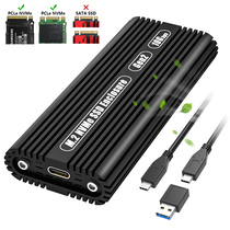 pcie m.2 nvme solid state mobile hard disk box to typec card reader disk fetcher ssd lightning 3 adapter changer