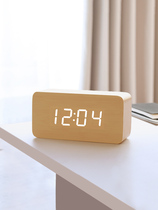Alarm clock student battery Girl Cute Princess electronic bedside clock simple small ins Japanese clock