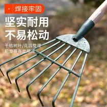Household cuff-rake iron-stricken steel rake farmgarden garden tool vegetable garden leaf rake grass rake