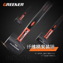 Rubber hammer Large medium and small rubber hammer Tile hammer Multi-function beef tendon hammer decoration leather hammer installation hammer