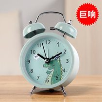 Dinosaur small alarm clock for boys powerful wake-up alarm for students with boys cartoon childrens special mute 2021 new