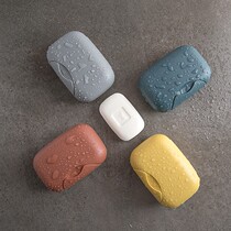 Going out to carry soap case portable seal travel soap case waterproof with lock catch convenient mini soap case minimalist