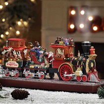 U.S. Mr Christmas Christmas Train Music Box Music Box Retro European Creative Princess Gift