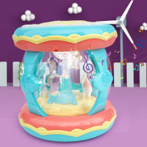 Rapping drum toys rechargeable baby baby puzzle ten months hand drum Carousel 1 Children 3 Music 6