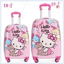Mini suitcase Small trolley case Lightweight 16-inch childrens suitcase Female small 18-inch lightweight boarding box