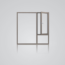 Dulebo system doors and windows 65 broken bridge aluminum casement window glass window floor-to-ceiling window screen window balcony factory direct operation