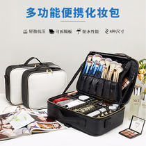 Professional portable cosmetic bag female ins style portable with makeup artist nail tattoo embroidery travel storage box large capacity