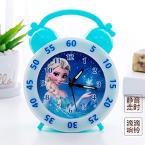 Frozen alarm clock girl children Aisha alarm clock Aisha Princess Aisha cartoon gift Anna anime text