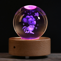 Creative gifts for girls boys day gifts lovers glass dream romantic Bluetooth music box transparent crystal ball