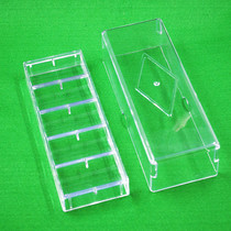 Chip Box 14g Clay Chip Frame Texas Hold 'em Chip Box Mahjong Chess Room Chip Box Chip Holder