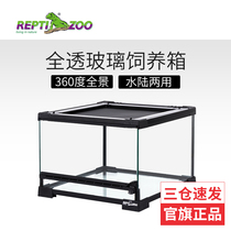 New Pie Pet REPTIZOO Climbing Breeding Box Glass Reptile Box Lizard Gaun Horned Frog Snake Full Climbing Tank