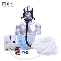Single electric air supply long tube respirator double three person forced air supply long tube air respirator anti-virus