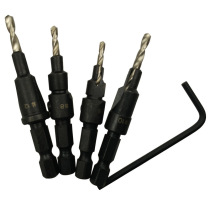 Suit hardware Hexagonal woodworking drill Boring Drill Countersunk Head Drilling drilling screw sinkhole Counterbore Cone Hole Drilling Tool
