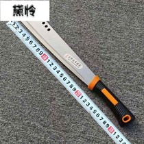Manganese steel Chopper chopping wood outdoor tree cutting cutter thick long sickle grass cutter fishing lengthy bamboo knife