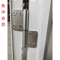 Bathroom titanium-magnesium alloy aluminum alloy door hinge take-off hinge space aluminum punch-free hinge glass door hinge