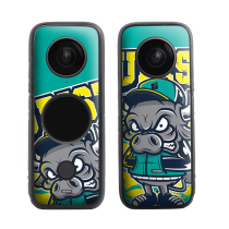 insta360 one x2 anti-shake panoramic camera protective film sticker non-slip anti-drop anti-scratch character cool