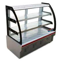 Hominin Egg Cake Shop Display Case Cold Vegetable Haldish Fridge Freezer Cabinet Refreshing Glass Door Vegetable Products Display Cabinet Hotel Dot